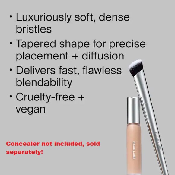 NIB ✅ Haus Labs CONCEALER Brush ✨NIB - Picture 3 of 4